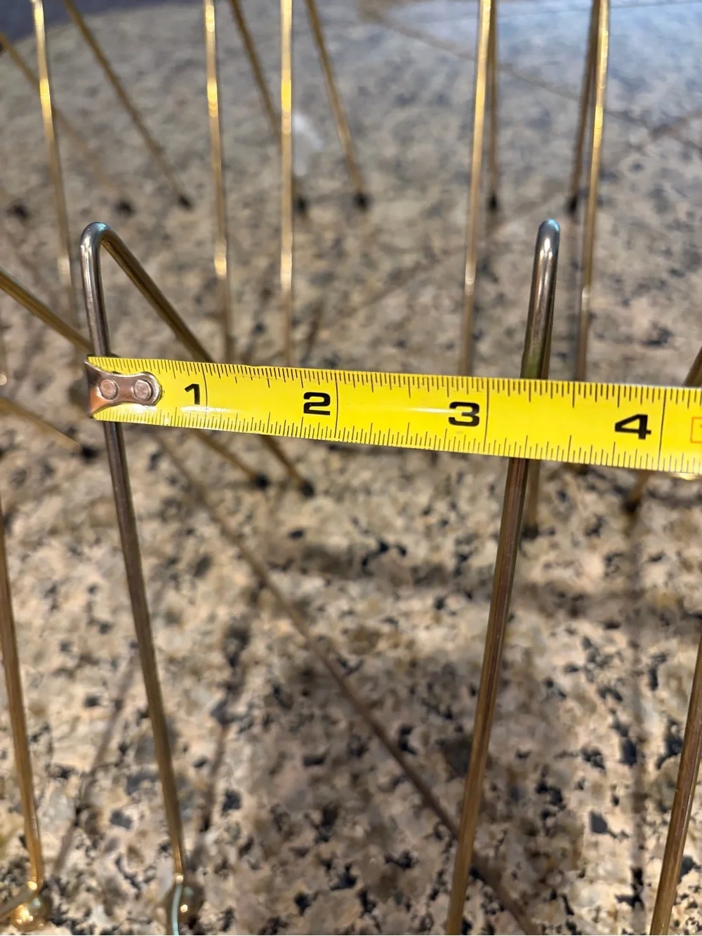 Gold Tone Vintage Footed Easels for Plates Lot of 10!